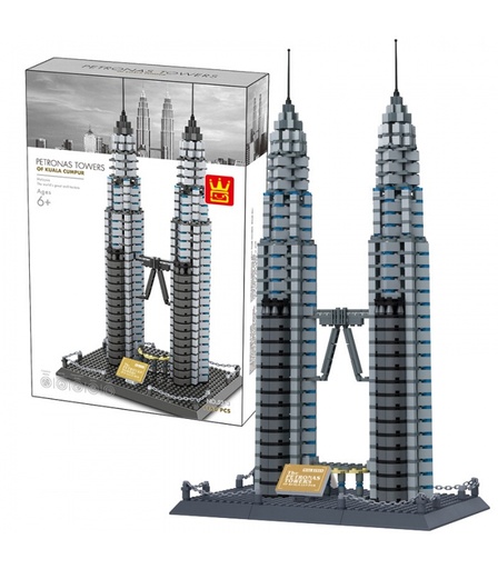 [6975435775127] Petronas Twin Towers Malaysia -WangToys- 5213