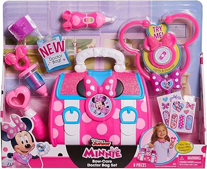 [886144880933] MINNIE MOUSE BOW CARE DOCTOR BAG SET-88093