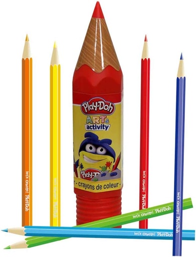 [8426842084180] أقلام بلاي دوه ٢٤ لونًا - LPT24