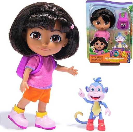 [681147047013] Dora The Explorer Best Friends Dora & Boots Doll-6071800