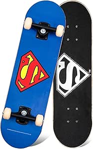 [6290360201481] Spartan Classic Superman 28" Skateboard-SP1028