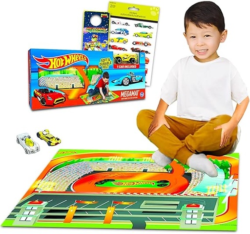 [686141048615]  HOT WHEELS FELT IMAGINMAT-TC-04861
