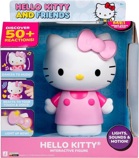 [191726725343]  5" Interactive Fig Hello Kitty-HKT0163