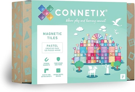 [850036293040] Connetix Pastel Creative pack 120 pc-CT-P-00120-CR