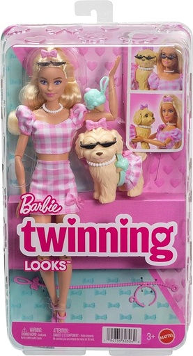 [194735303069] Barbie Twinning Looks Blonde Doll-JFP36