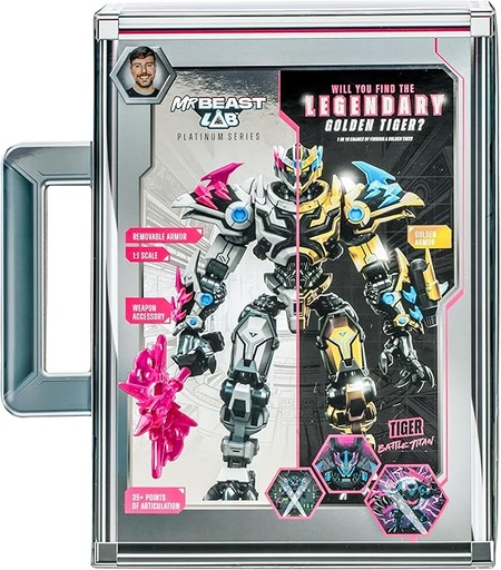 [630996248065] MRBEAST LAB PLATINUM SERIES S2 W1 FIGURE TIGER-24806