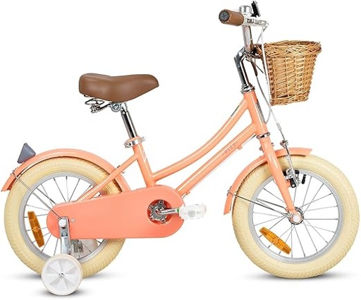 [6290360201603] Rizz Platinum Jr.16" Peach Gloss Bicycle -RZ 3000 PCH16