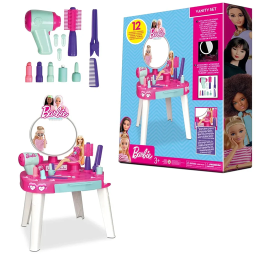 [8436547416738] Barbie Vanity with Light and Sound-TSH 5120