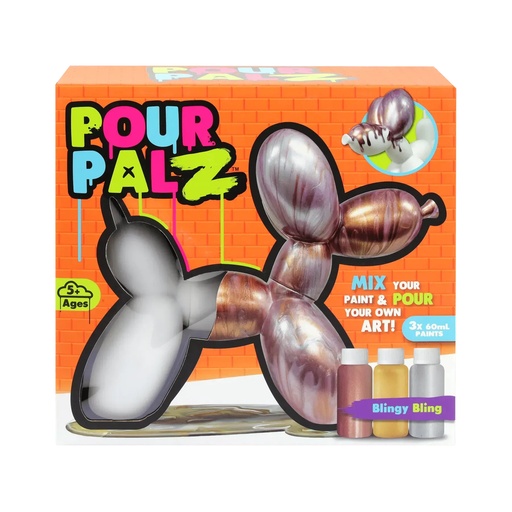 [840148220348] Pour Palz Mini Balloon Dog w/ Keyring-G18194