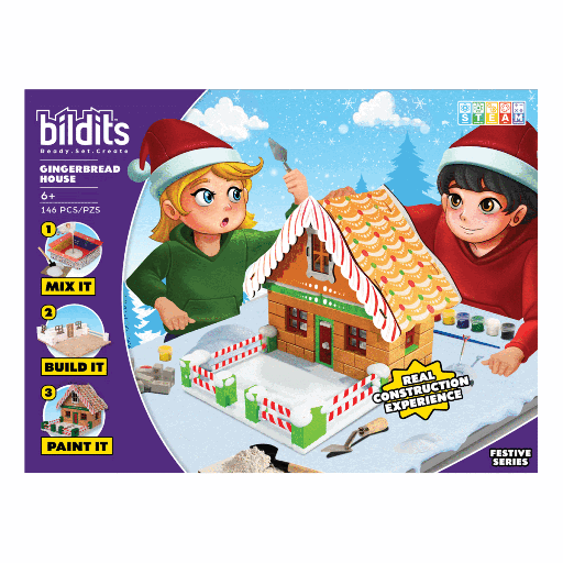 [850075066049] Buildits Gingerbread House-1202505