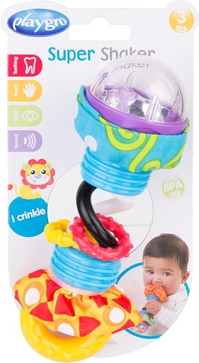 [9321104815989] Playgro Super Shaker Rattle –PG0181598
