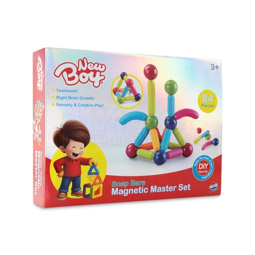 [640516980979] New Boy Snap Bars Magnetic Masters-NB-698097