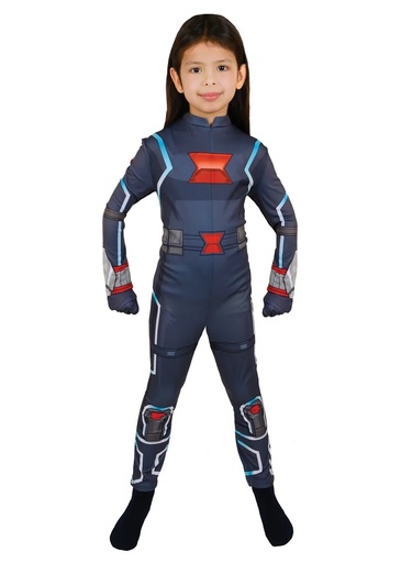 [6291106607208] BLACK WIDOW CLASSIC COSTUME 5-6 yrs -MAR-036-01 C/M