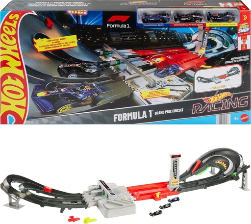 [194735291137] Hot Wheels Racing Grand Prix Trackset-JDY16