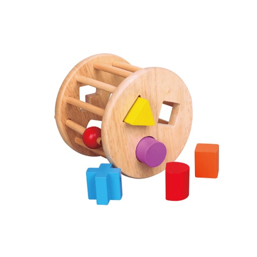 [6934510541231] Shape Sorting Wheel - Viga 54123