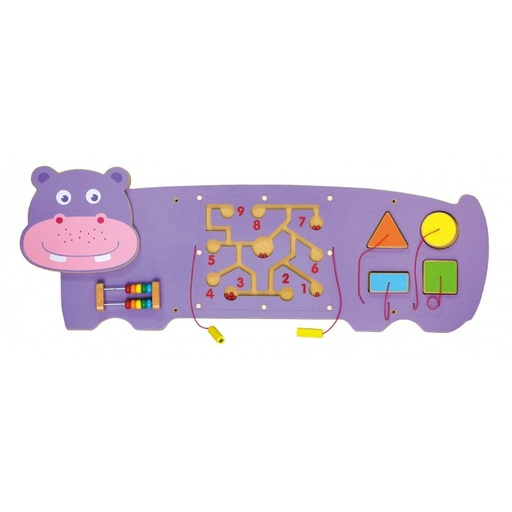 [6934510504700] Wall Toy: Hippo - Viga 50470