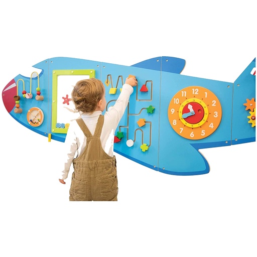 [6934510506735] لعبة الحائط على شكل طائرة - فيجا 50673