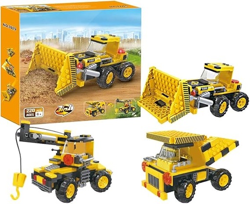 [6937645530293] Blocks 3 IN1 CONTRUCTION -COGO 3029
