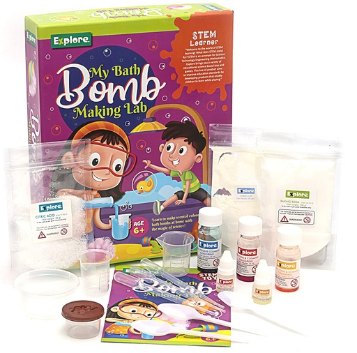 [8906006063228] My Bath Bomb Making Lab - Explore 13022