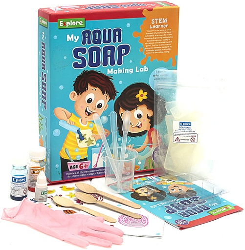 [8906006063259] My Aqua Soap Making Lab - Explore 13025
