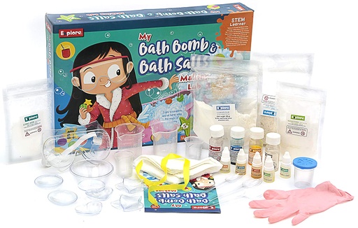 [8906006063358] My Bath Bomb & Bath Salts Making Lab - Explore 13035